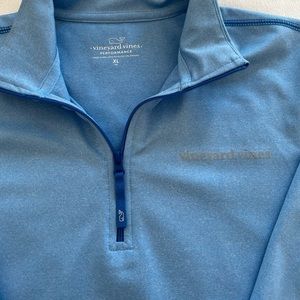 Vineyard Vines performance three quarter zip. Boys XL